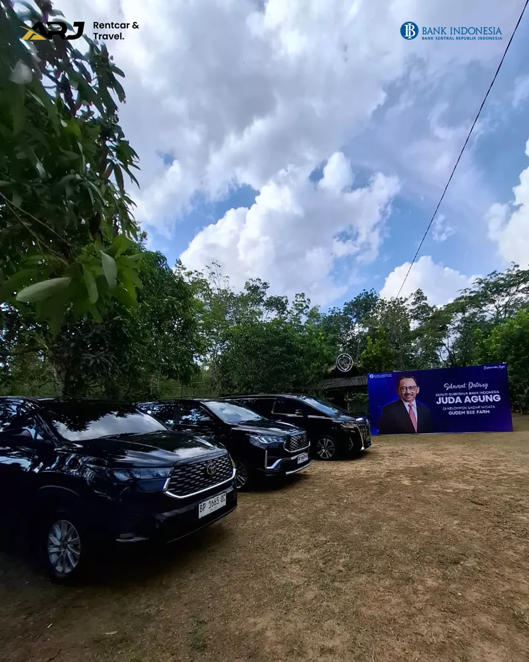 Rental mobil ARJ Bintan melayani kegiatan resmi Bank Indonesia dengan kendaraan terawat